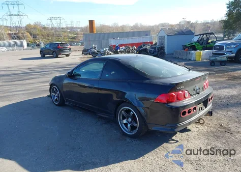 2006 Acura Rsx Type S z USA, uszkodzony, nr VIN JH4DC53076S000834